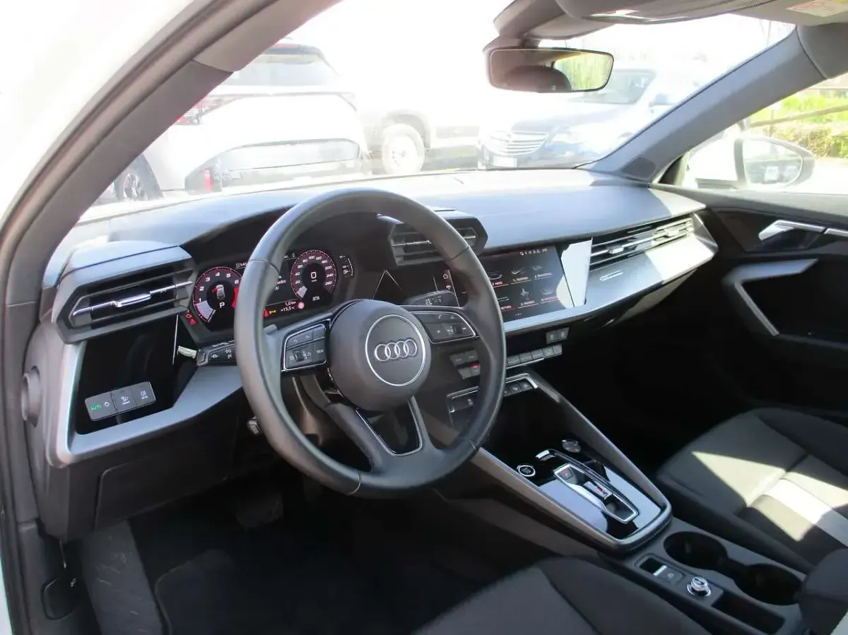 Usata Audi A3 Advanced Plus 116 CV (85 kW) 2024 Bianco Berlina