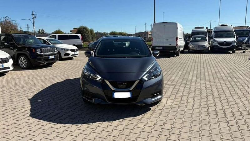 Grigio scuro Usata 2022 Nissan Micra Acenta Due volumi | 11.000 € (Buon prezzo) - Immagine 1/4