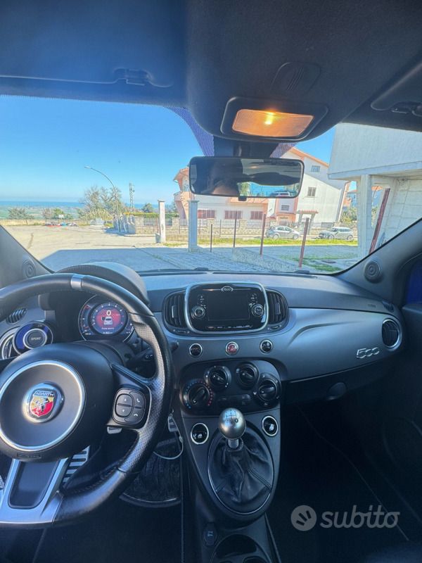 Usata Abarth 500 Competizione 160 CV (117 kW) 2017 Blu Utilitaria