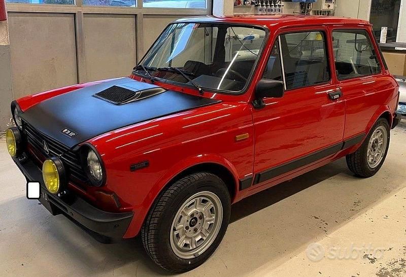 Usata Autobianchi A112 69 CV (50 kW) 1982 Rosso Utilitaria
