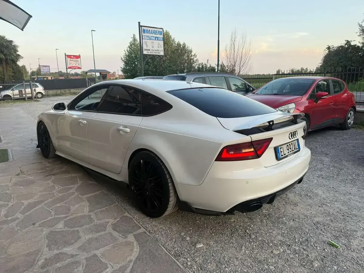 Usata Audi A7 Sportback 299 CV (219 kW) 2012 Bianco Utilitaria