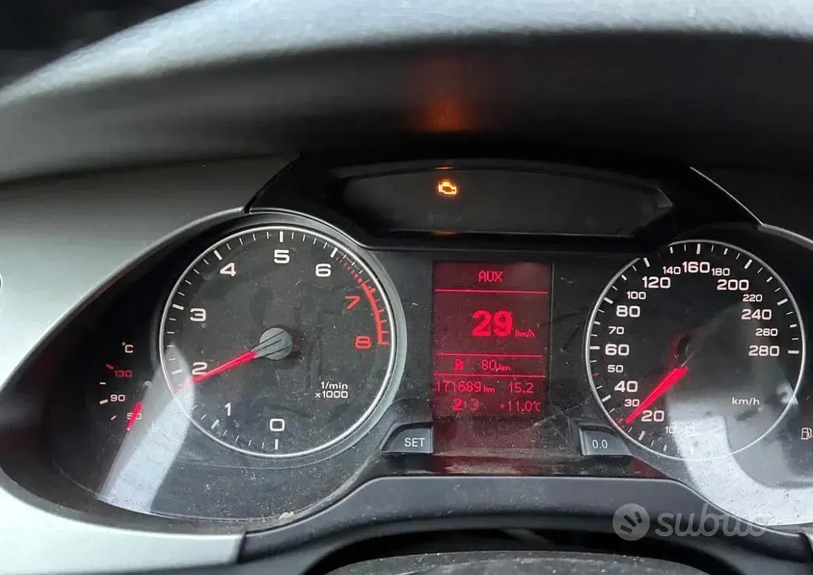 Usata Audi A4 120 CV (88 kW) 2008 Nero Station wagon