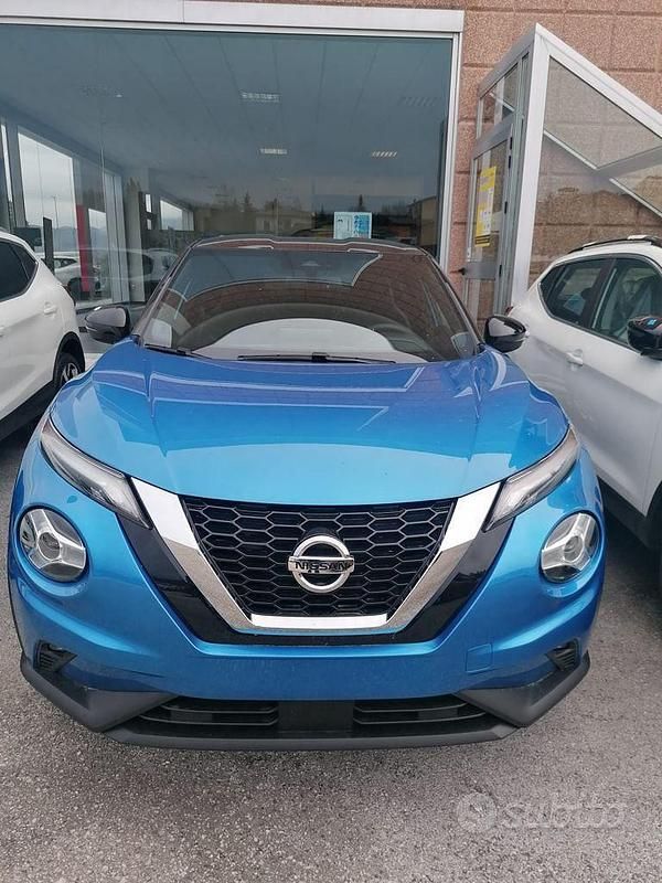 Usata Nissan Juke N-Connecta 114 CV (83 kW) 2021 Blu SUV