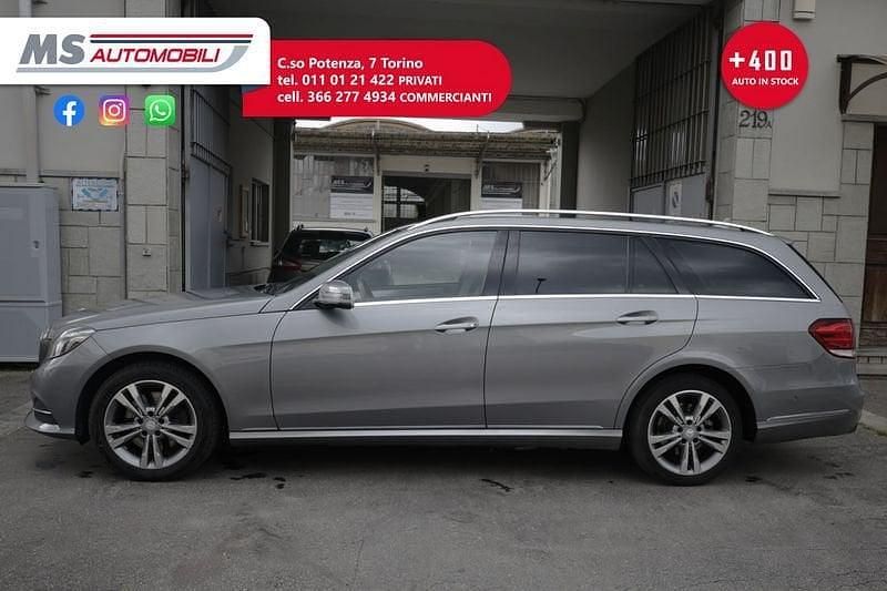 Usata Mercedes E250 Premium 204 CV (150 kW) 2015 Argento Station wagon