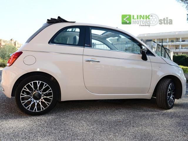 Usata Fiat 500C Collezione 69 CV (50 kW) 2018 Beige Cabrio