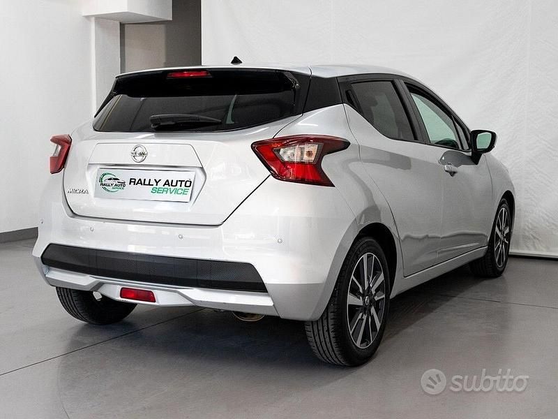 Usata Nissan Micra N-Connecta 89 CV (65 kW) 2017 Grigio Utilitaria