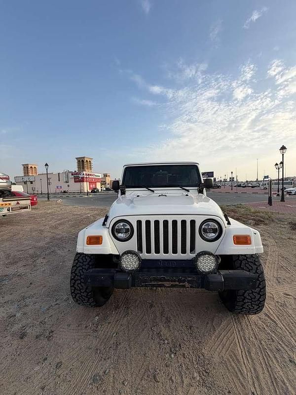Begagnad Jeep Wrangler Sahara 184 HK (135 kW) 2005 Vit SUV