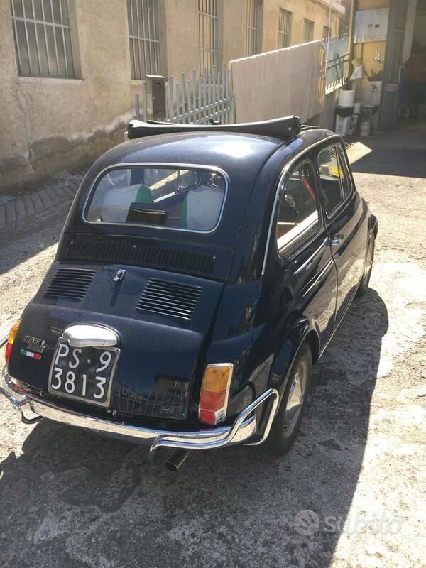 Begagnad Fiat 500L 18 HK (13 kW) 1970 Blå Minibuss