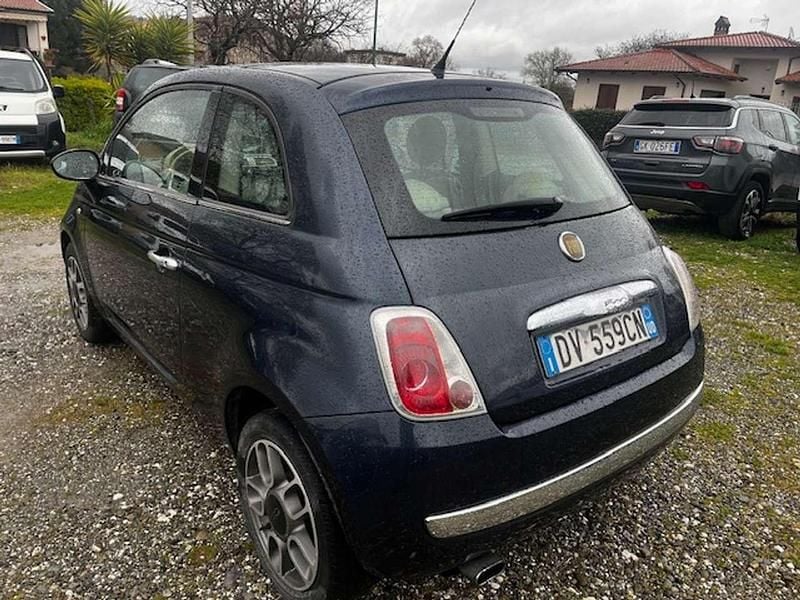 Usata Fiat 500 Lounge 75 CV (55 kW) 2009 Grigio Cabrio