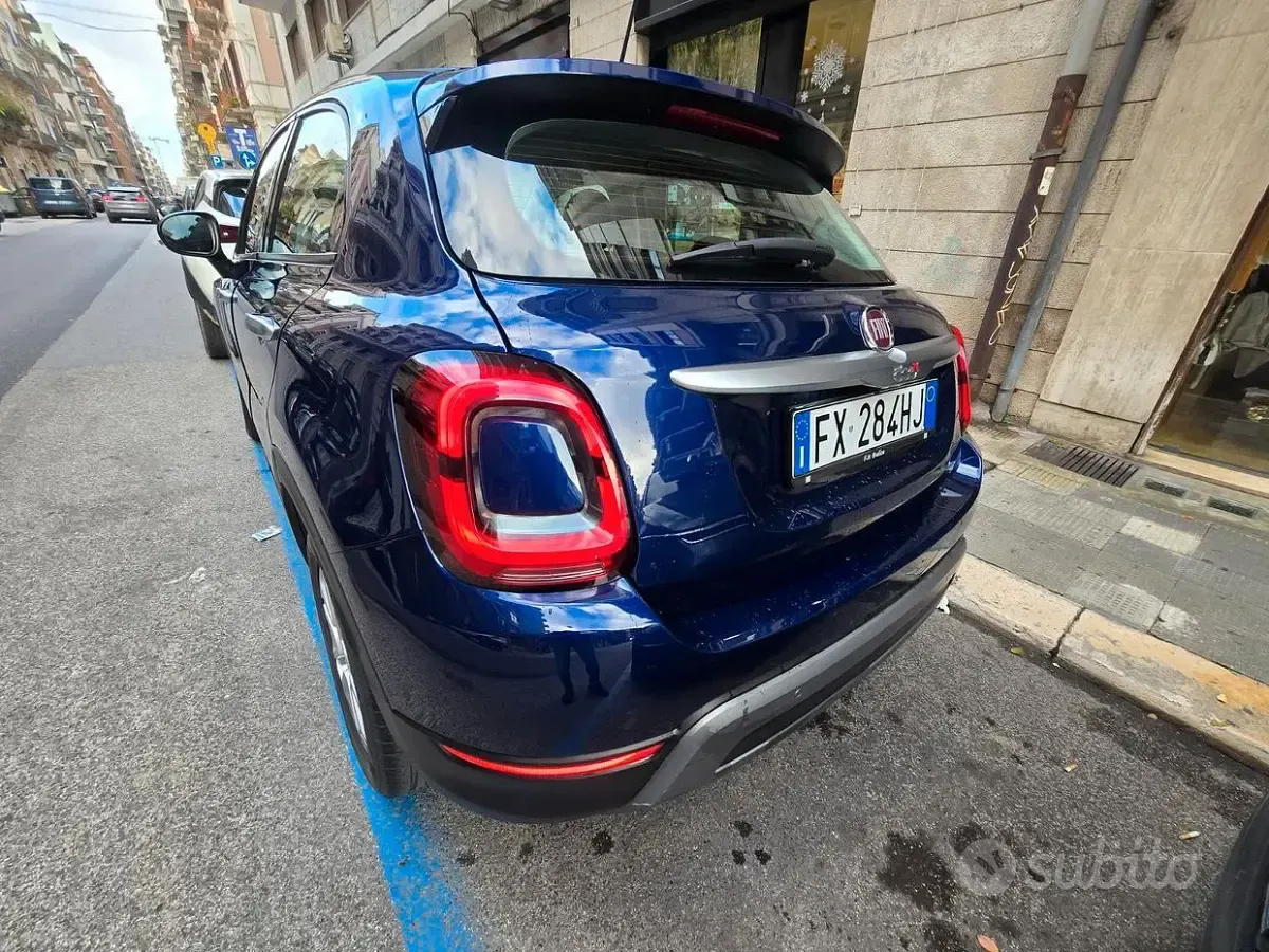 Usata Fiat 500X 95 CV (69 kW) 2019 Blu SUV