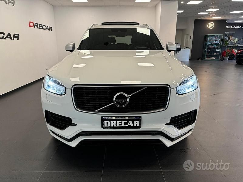 Usata Volvo XC90 R-Design 235 CV (172 kW) 2018 Bianco SUV