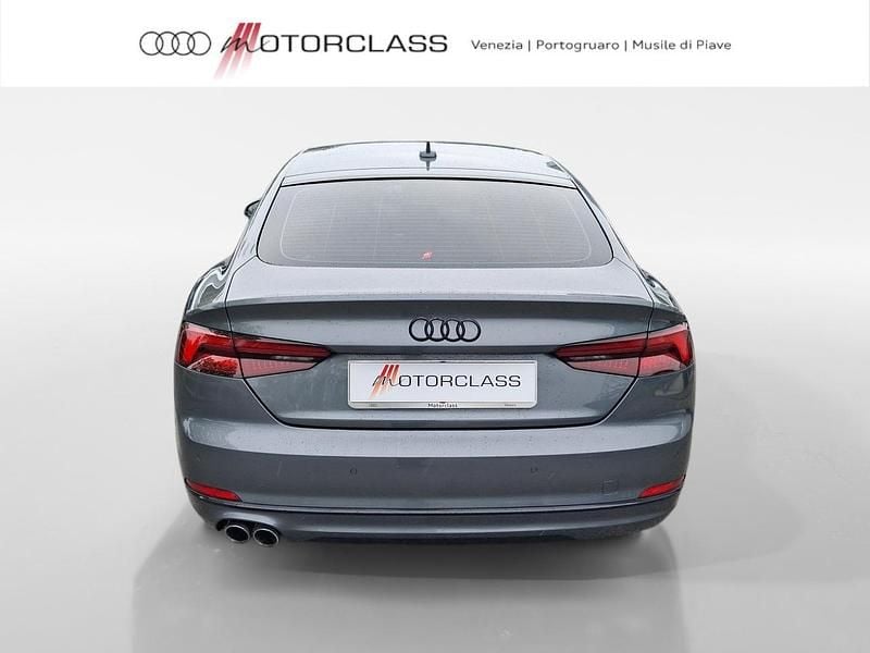 Usata Audi A5 Sportback Sport 190 CV (139 kW) 2018 Grigio Utilitaria