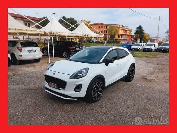 Usata Ford Puma Titanium 125 CV (91 kW) 2021 Bianco SUV