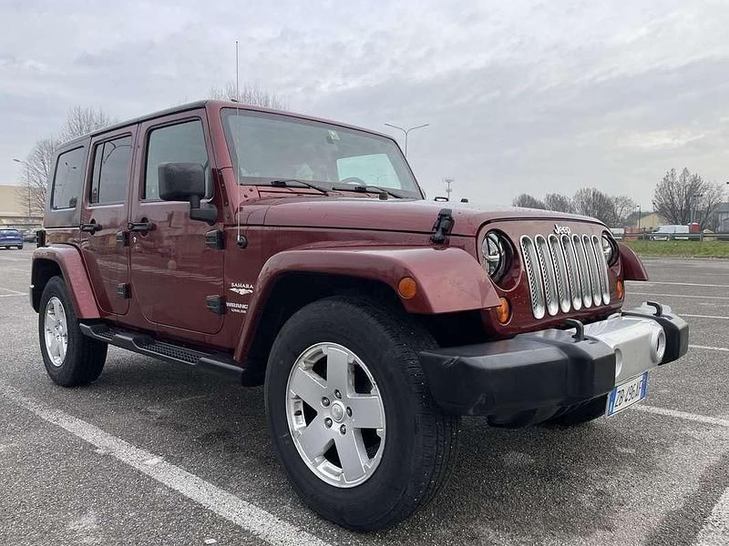 Usata Jeep Wrangler 200 CV (147 kW) 2010 Rosso SUV