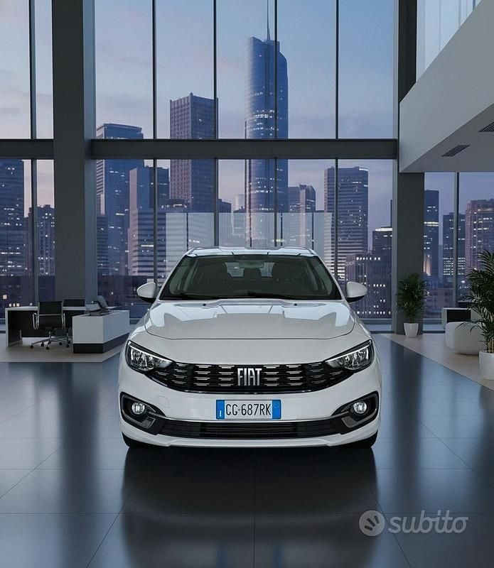 Usata Fiat Tipo Life 95 CV (69 kW) 2021 Bianco Berlina