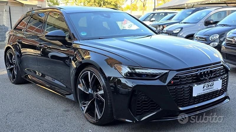Usata Audi RS6 Premium 629 CV (462 kW) 2023 Nero Station wagon