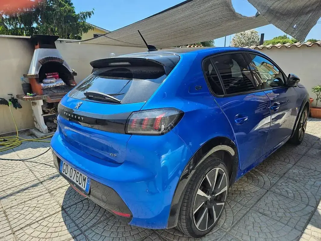 Usata Peugeot 208 GTi 56 kW (77 CV) 2020 Blu/azzurro Utilitaria