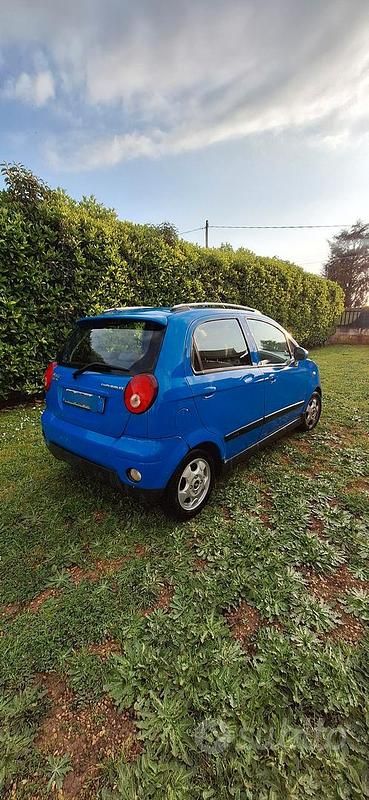 Usata Chevrolet Matiz SX 67 CV (49 kW) 2009 Blu/azzurro Utilitaria