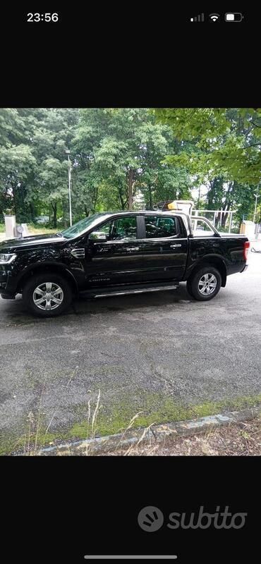 Usata Ford Ranger 2022 Nero Pick-up