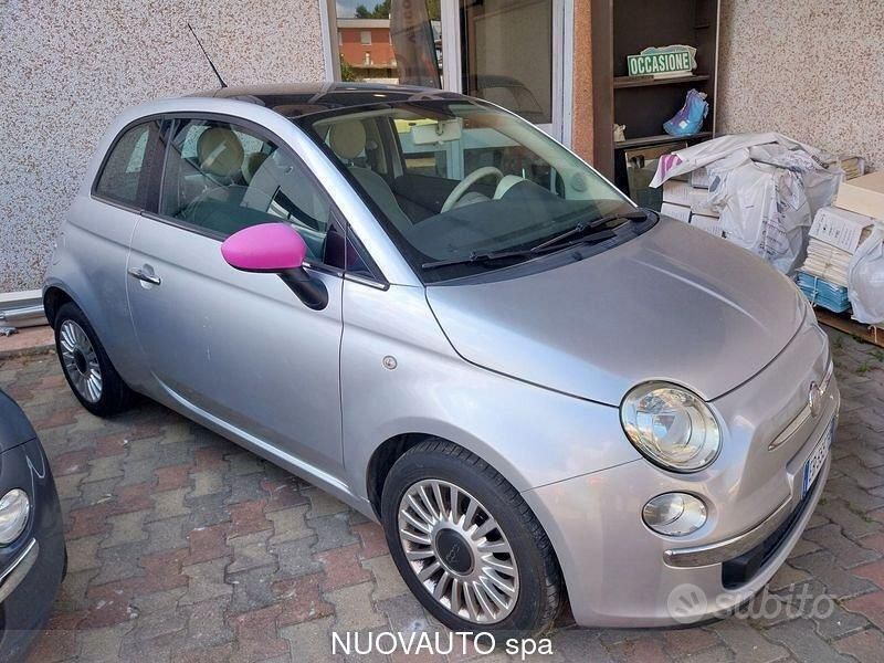 Usata Fiat 500 Lounge 69 CV (50 kW) 2010 Grigio Berlina