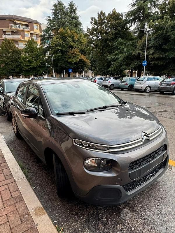 Grigio Usata 2020 Citroën C3 PureTech Due volumi | 10.000 € (Ottimo prezzo) - Immagine 1/2