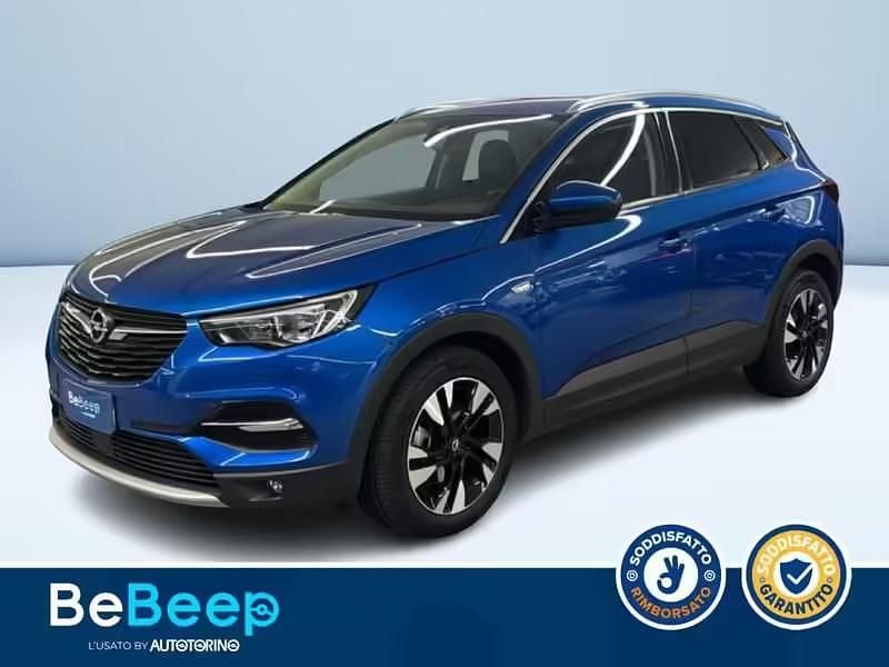 Usata Opel Grandland X Innovation 131 CV (96 kW) 2019 Azzurro metallizzato SUV