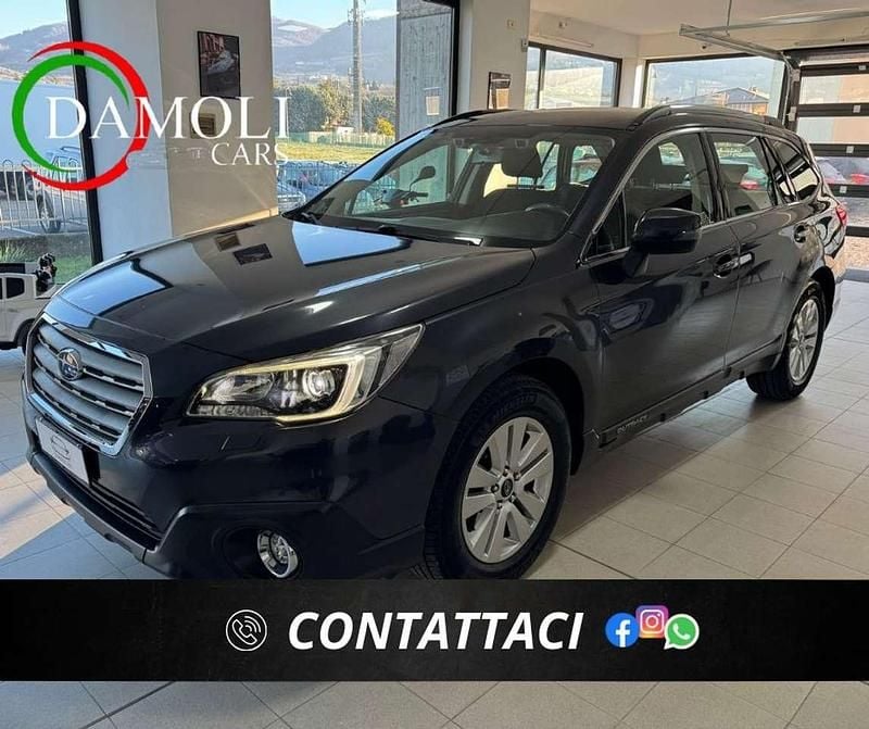 Grigio Usata 2015 Subaru Outback Exclusive+ Station wagon | 10.990 € (Buon prezzo) - Immagine 1/4