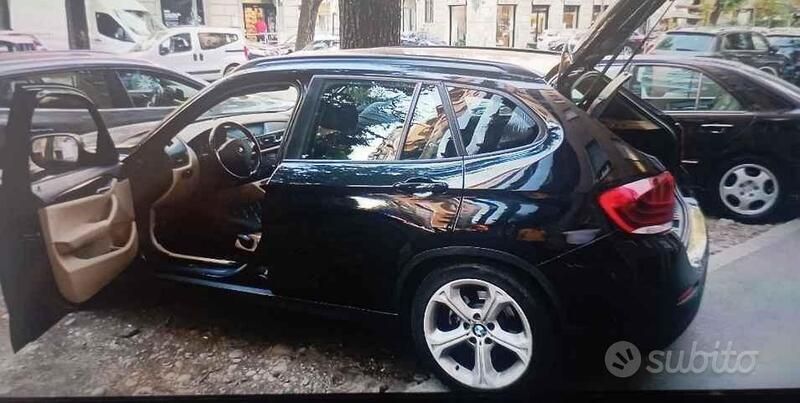 Usata BMW X1 177 CV (130 kW) 2011 Nero SUV