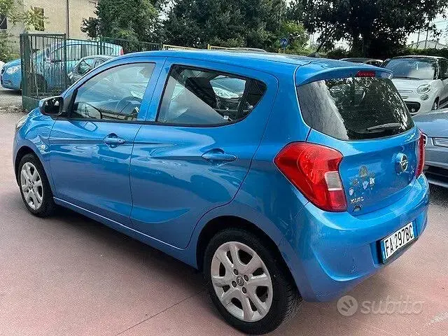 Occasion Opel Karl Cosmo 75 ch (55 kW) 2015 Bleue Citadine