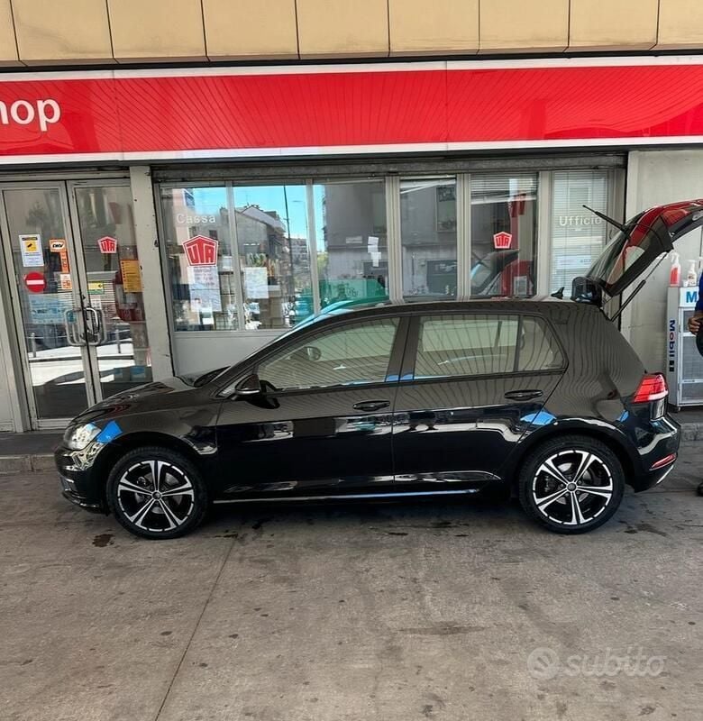 Usata VW Golf VII 150 CV (110 kW) 2020 Nero Berlina