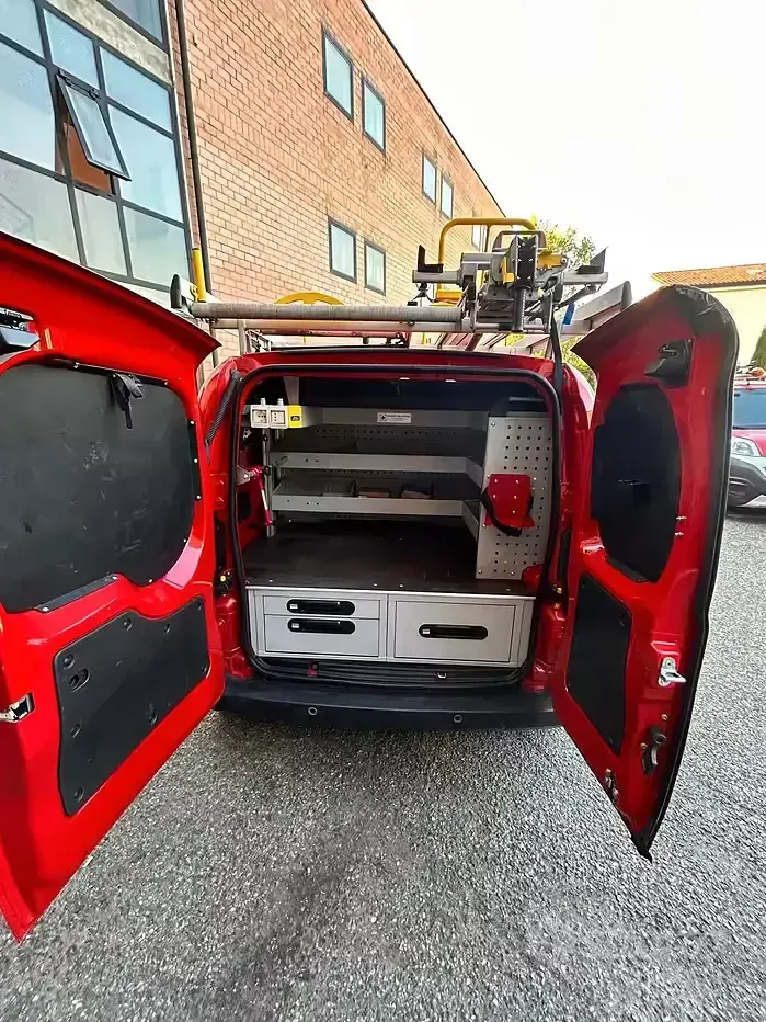 Usata Fiat Fiorino 95 CV (69 kW) 2016 Rosso Monovolume