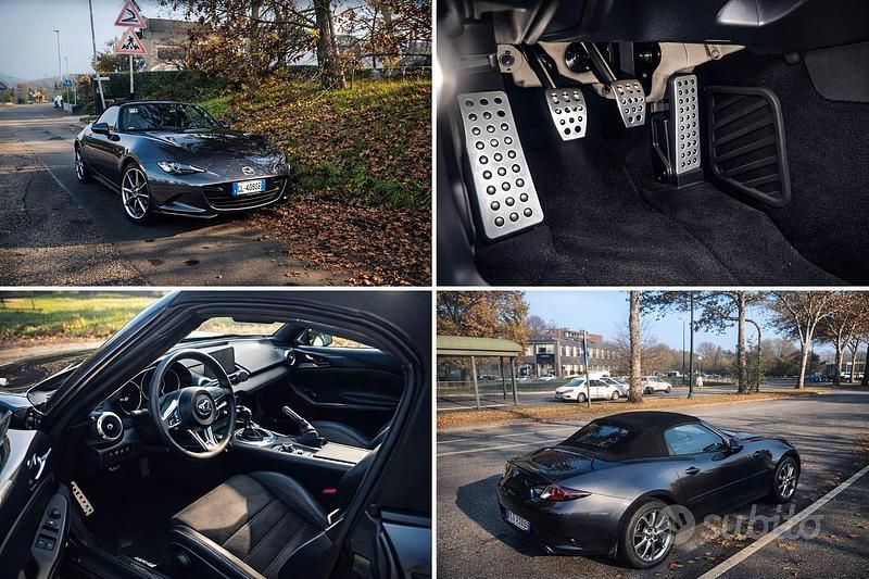 Usata Mazda MX5 Inclusive 184 CV (135 kW) 2022 Grigio Cabrio