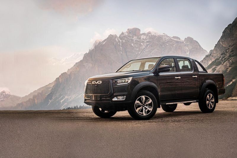 Nuova EVO Cross 4 139 CV (102 kW) 2025 Nero Pick-up