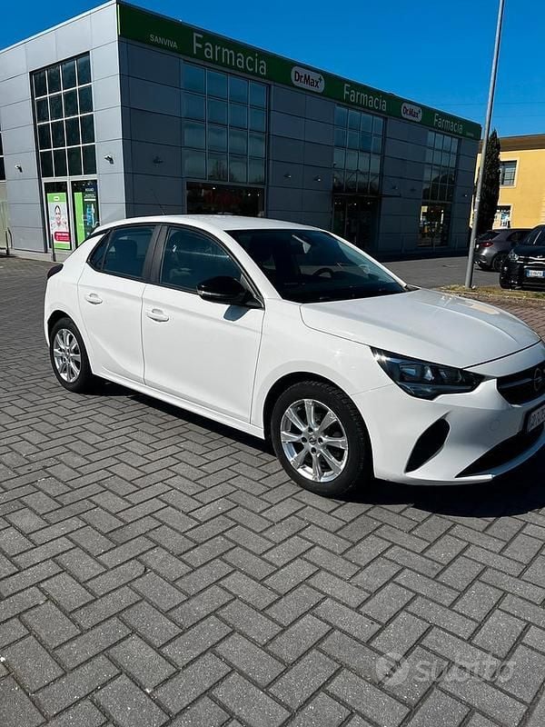 Usata Opel Corsa Elegance 75 CV (55 kW) 2021 Bianco Utilitaria