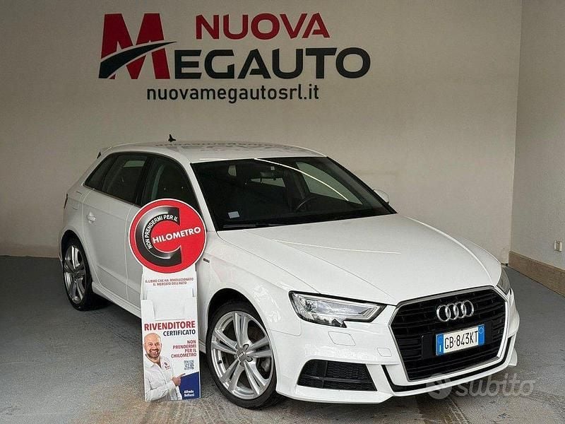 Usata Audi A3 116 CV (85 kW) 2020 Bianco Berlina