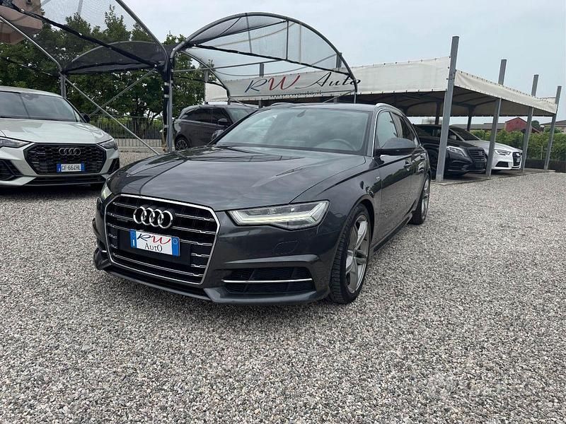 Usata Audi A6 S-Line 190 CV (139 kW) 2017 Grigio Berlina