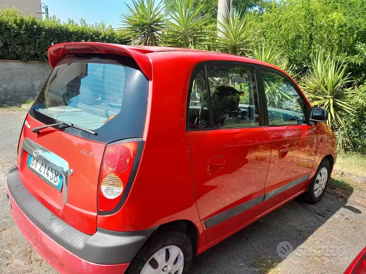Usata Hyundai Atos Prime 2001 Rosso Utilitaria