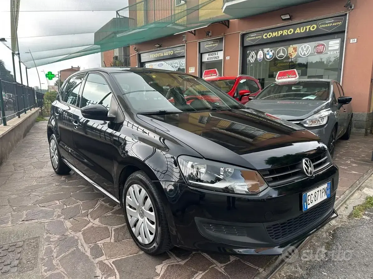 Usata VW Polo Highline 90 CV (66 kW) 2011 Nero Utilitaria