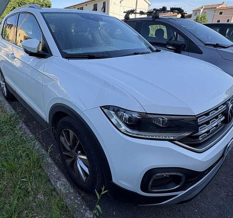 Usata VW T-Cross Advance 110 CV (80 kW) 2021 Bianco SUV