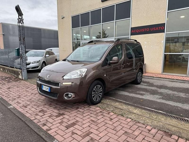 Usata Peugeot Partner 92 CV (67 kW) 2015 Marrone Monovolume