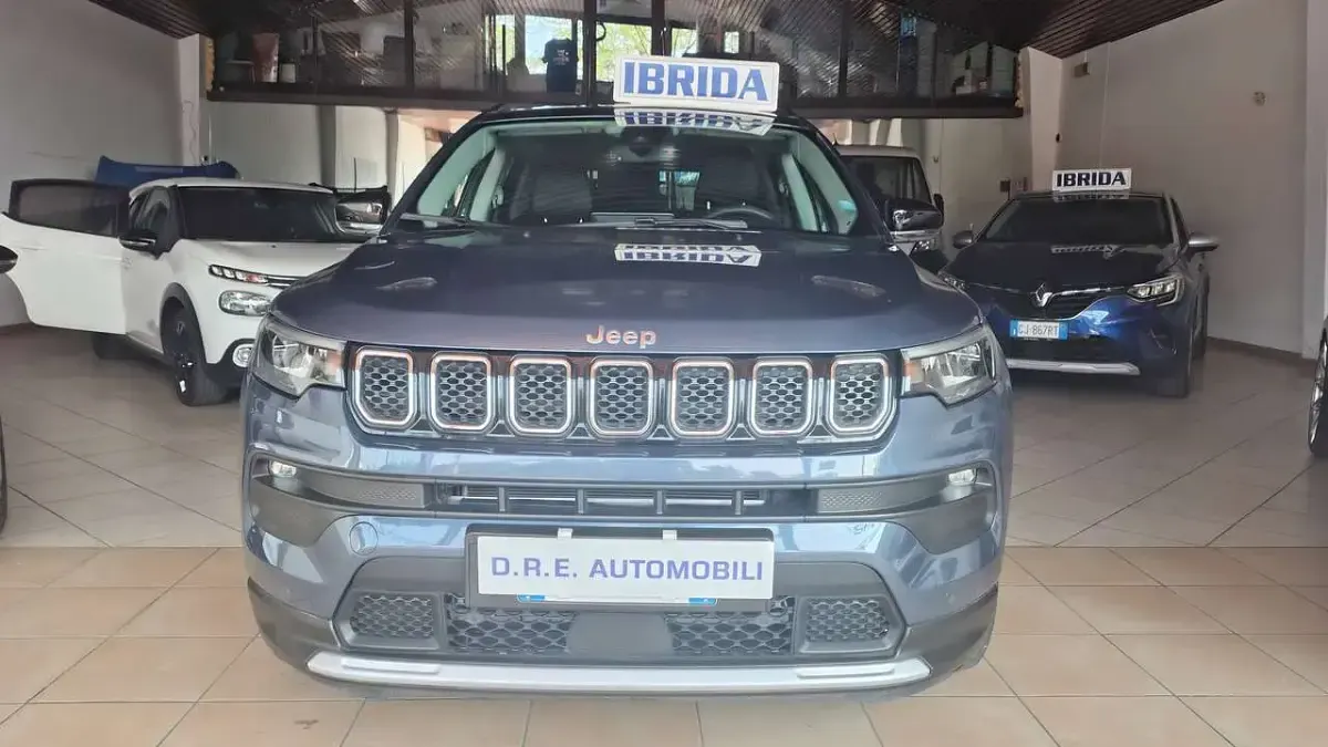 Usata Jeep Compass Limited 131 CV (96 kW) 2021 Blu/azzurro SUV