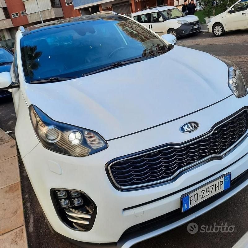 Usata Kia Sportage GT-Line 185 CV (136 kW) 2016 Bianco SUV