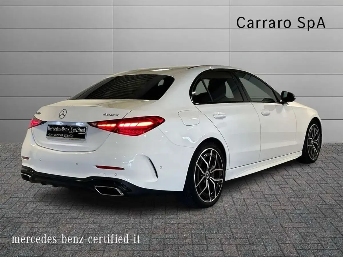 Usata Mercedes C220 Advanced 197 CV (144 kW) 2025 Bianco Berlina