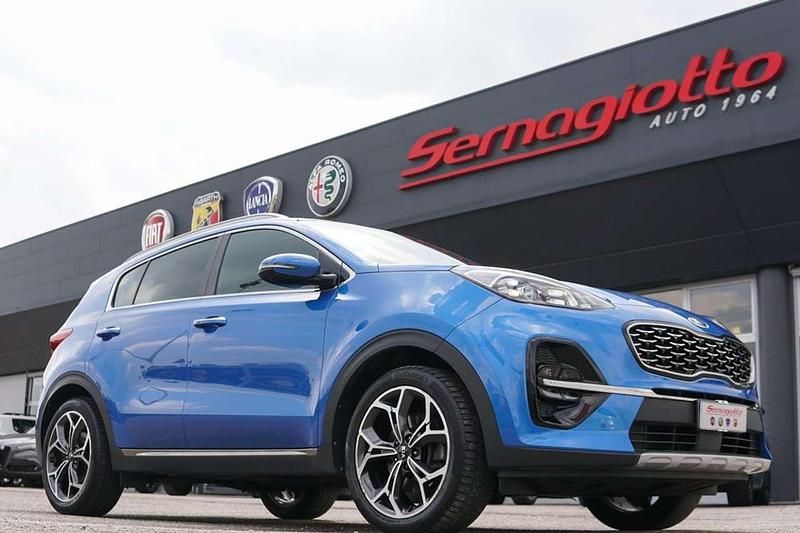 Usata Kia Sportage GT-Line 136 CV (100 kW) 2020 Blu/azzurro SUV