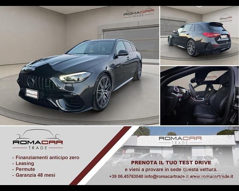 Usata Mercedes C63S AMG Premium Plus 476 CV (350 kW) 2024 Nero Berlina
