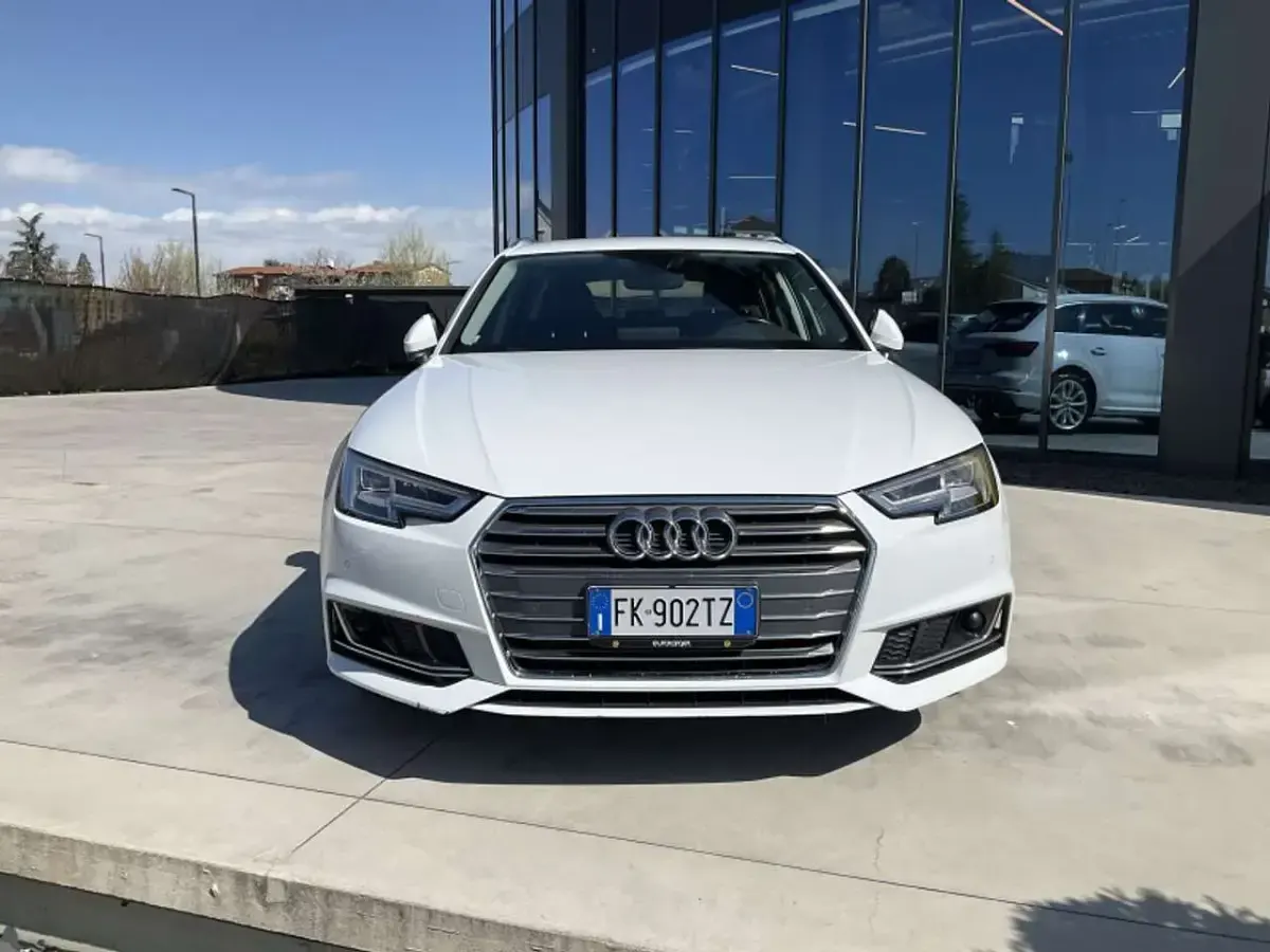 Usata Audi A4 S-Line 252 CV (185 kW) 2017 Bianco metallizzato Station wagon