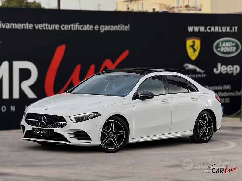 Usata Mercedes A180 Premium 116 CV (85 kW) 2019 Bianco Berlina