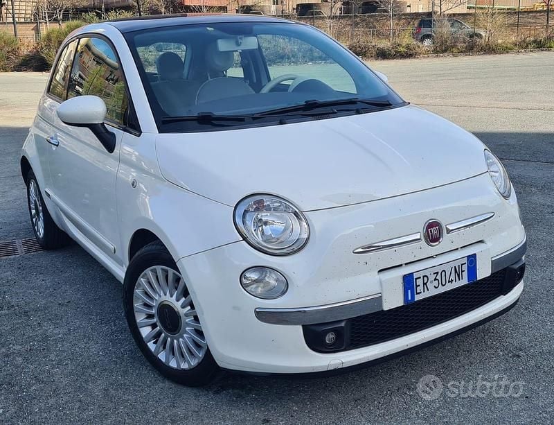 Usata Fiat 500 69 CV (50 kW) 2013 Bianco Berlina