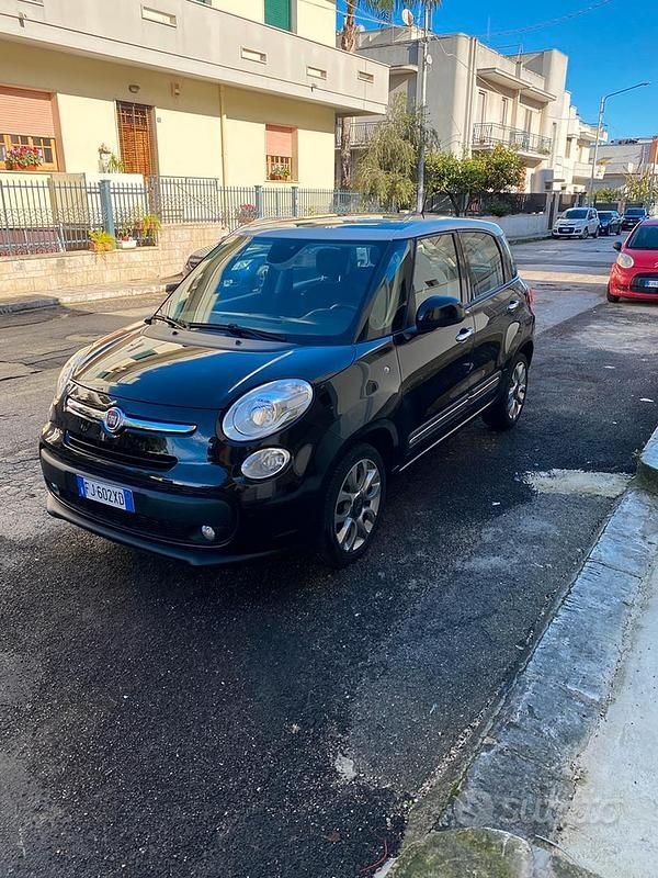 Usata Fiat 500L 95 CV (69 kW) 2017 Nero Monovolume