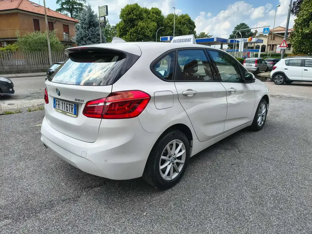 Usata BMW 216 Active Tourer 109 CV (80 kW) 2018 Bianco Monovolume